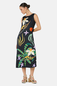 Gorman - DancingPlaymatesPlacementDress - print