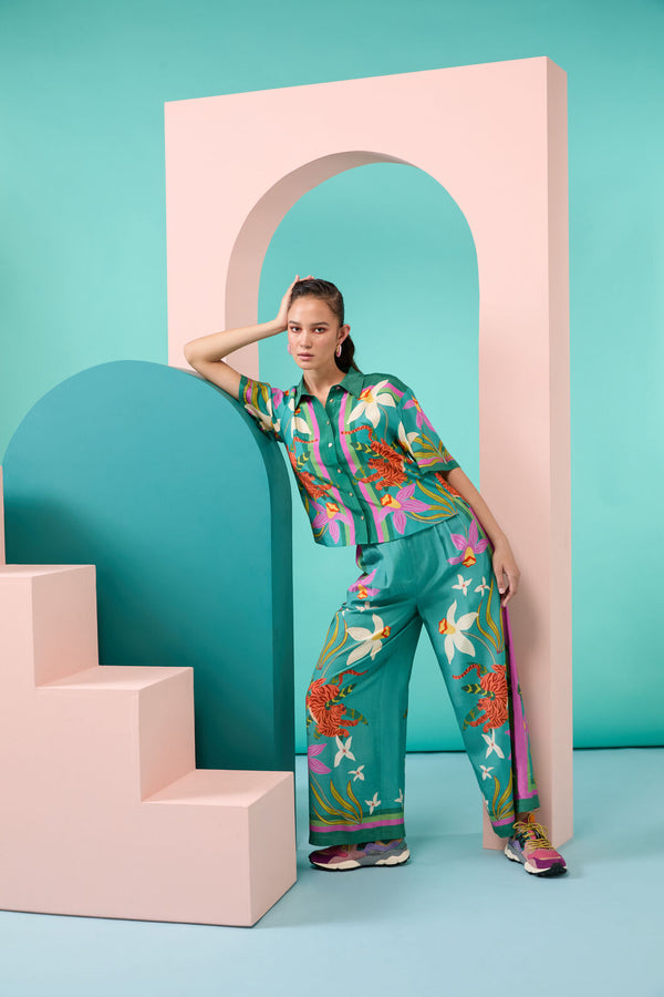 Gorman - Dancing Playmates Placement Pant - print