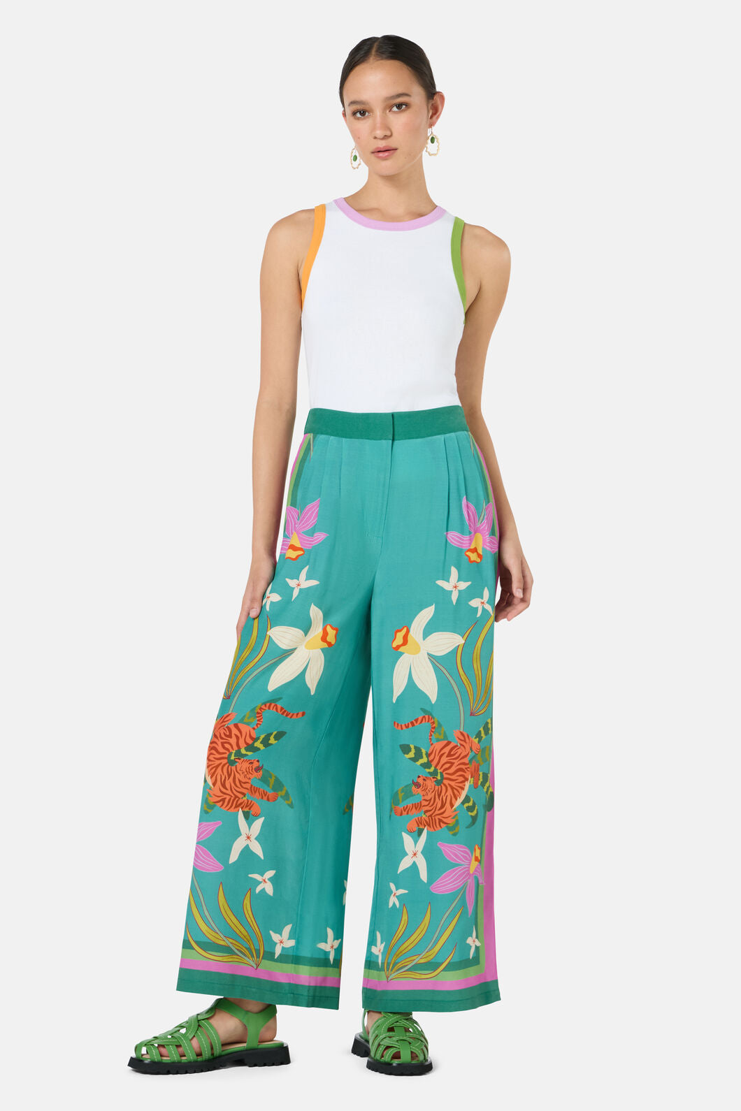 Gorman - Dancing Playmates Placement Pant - print