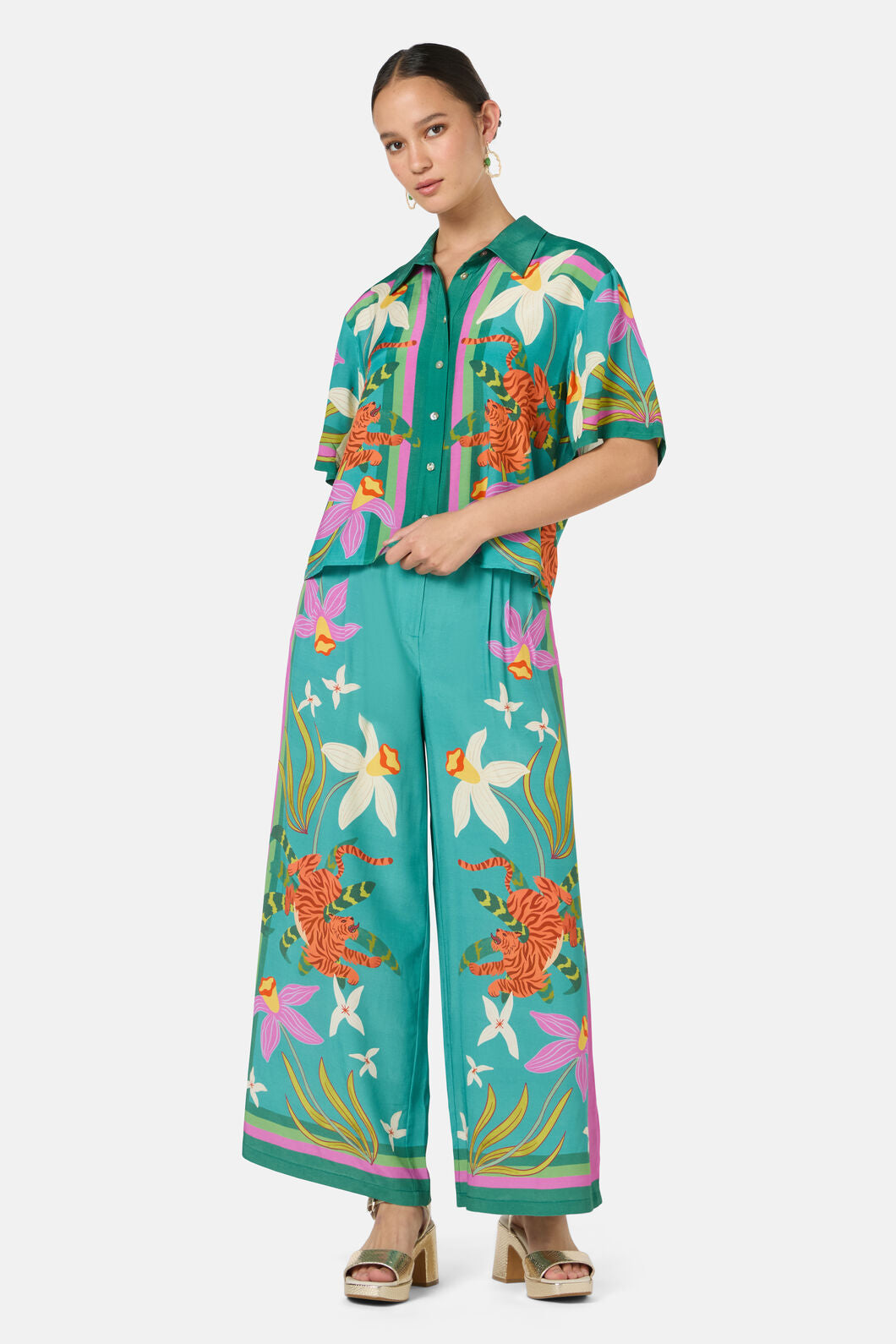Gorman - Dancing Playmates Placement Pant - print