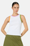 Gorman - Chloe Contrast Tank - white