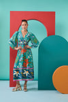 Gorman - Dancing Playmates Long Sleeve Dress - print