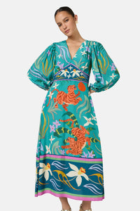 Gorman - DancingPlaymatesLongSleeveDres - print