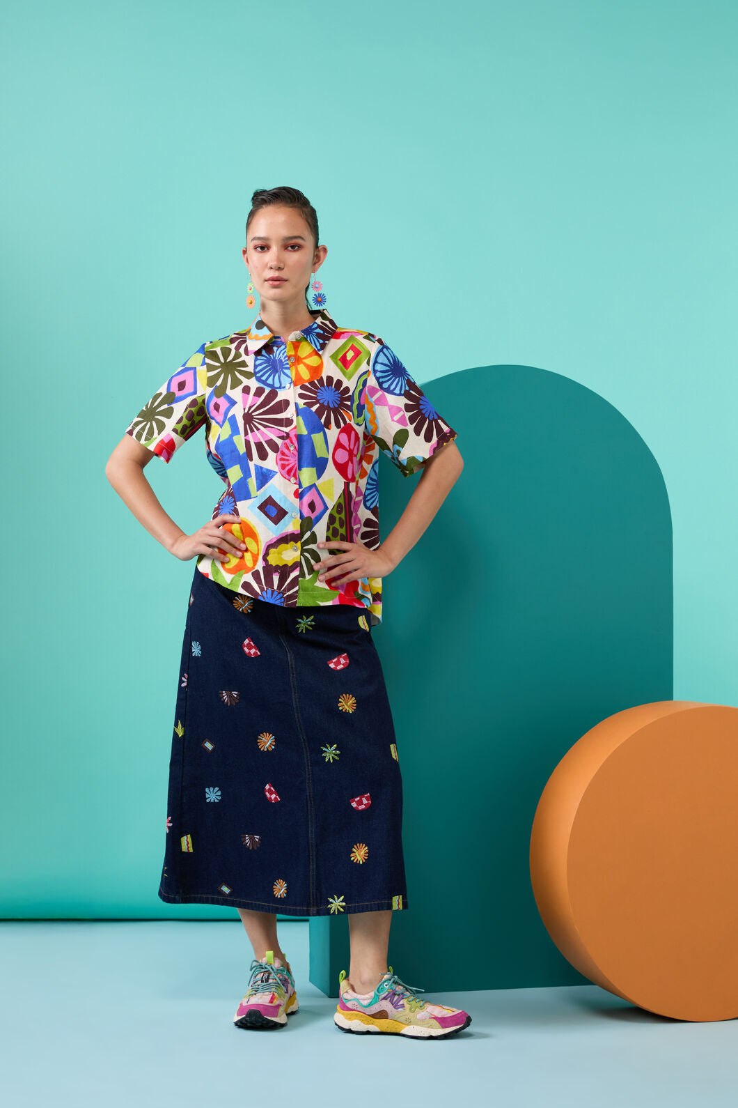 Gorman - Tropic Pop Shirt - print