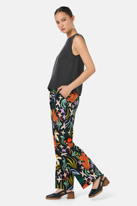 Gorman - Anika Sandwashed Silk Tank - black