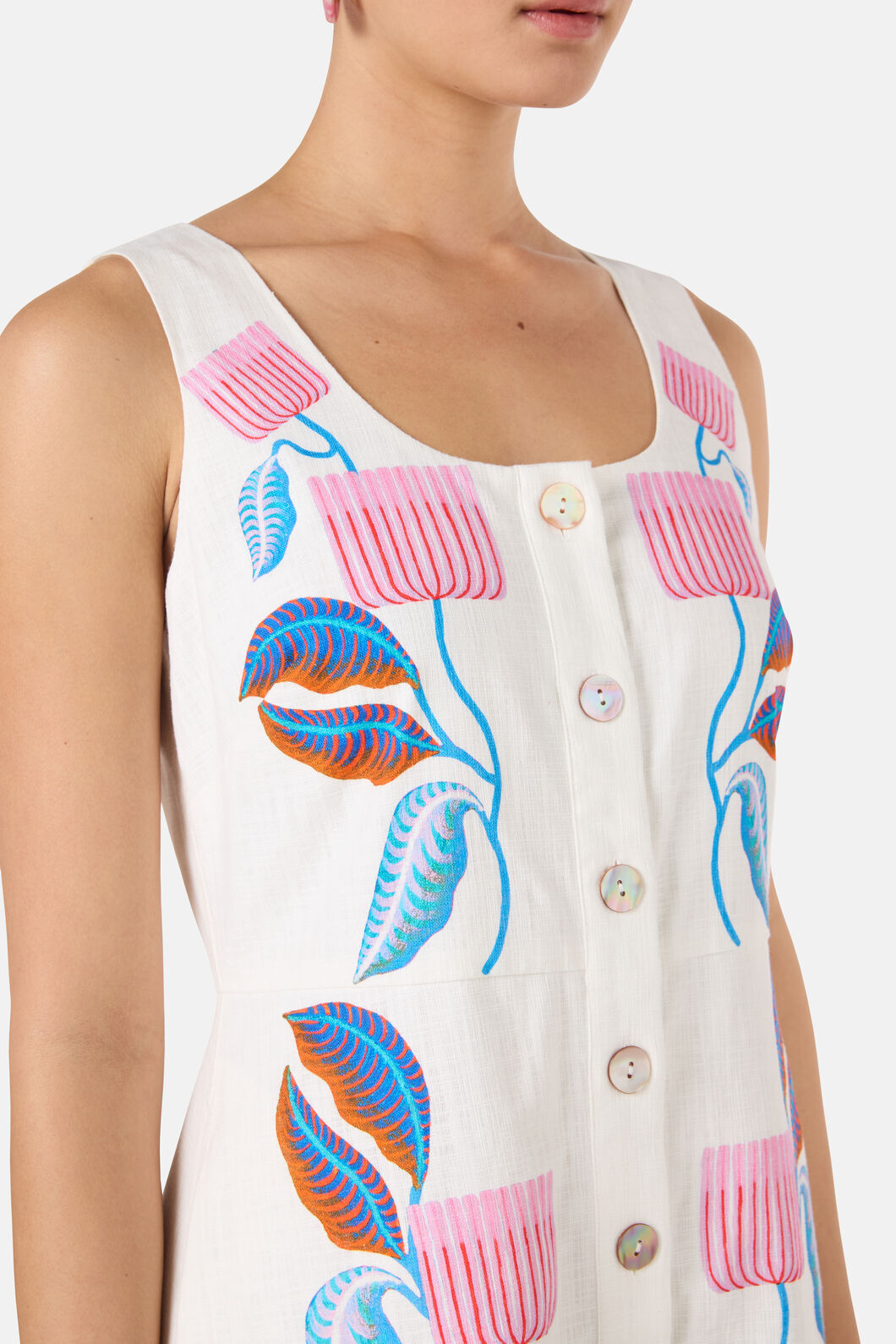 Gorman - Past Lover Print Midi Dress - print