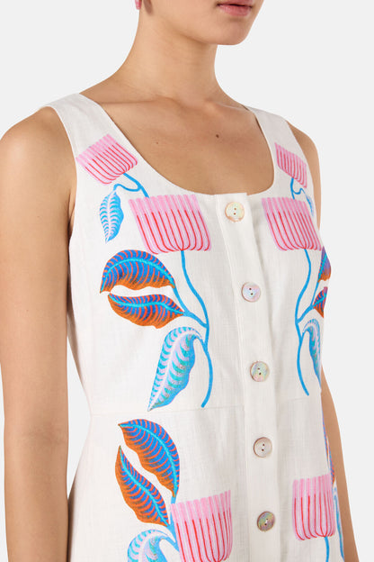 Gorman - Past Lover Print Midi Dress - print
