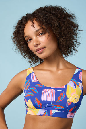 Gorman - Past Lovers Print Bikini Top - print