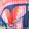 In Secret Print Pleated Dress