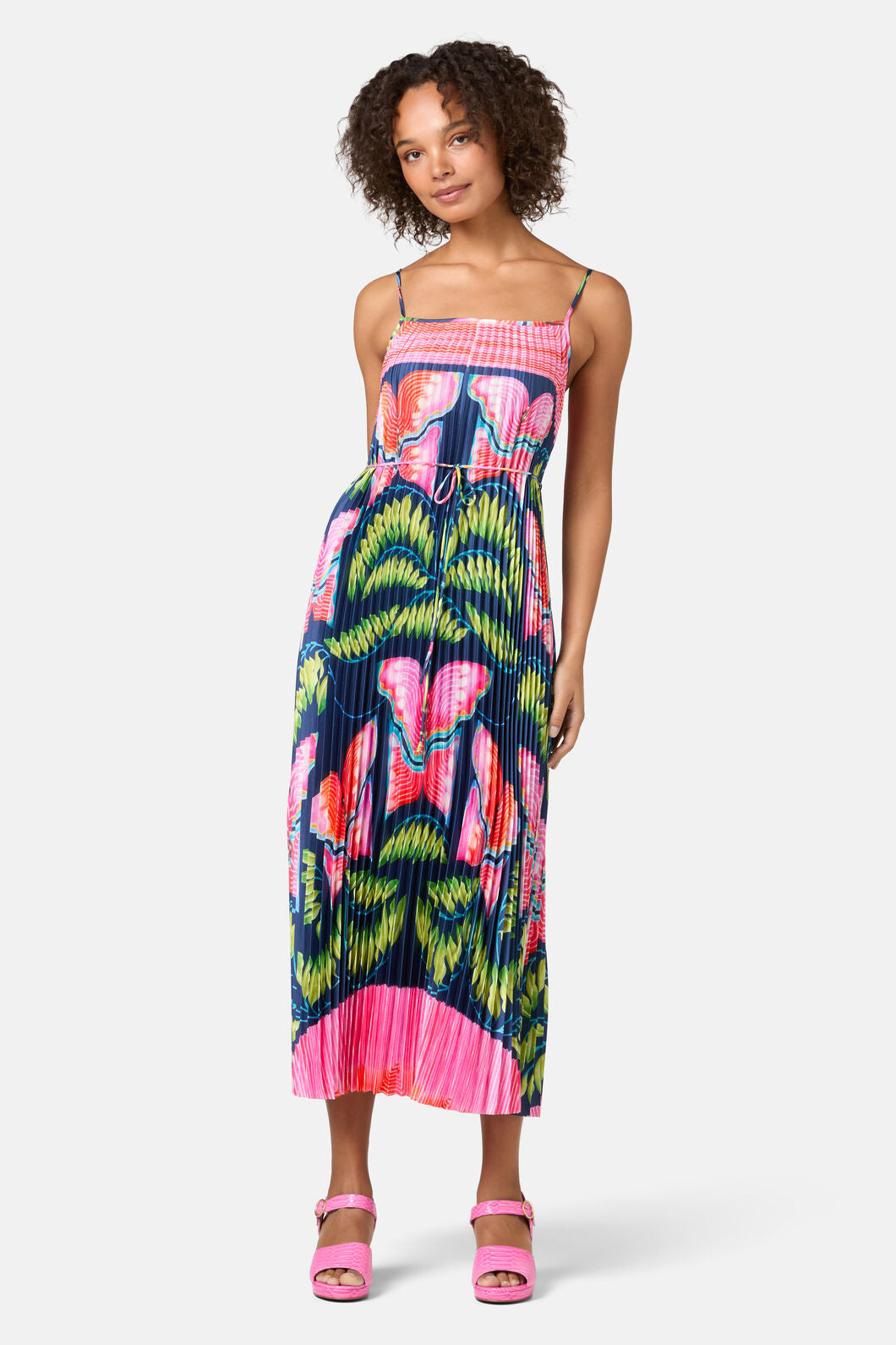 Gorman - In Secret Print Pleated Dress - print