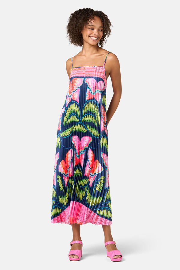 Gorman - In Secret Print Pleated Dress - print