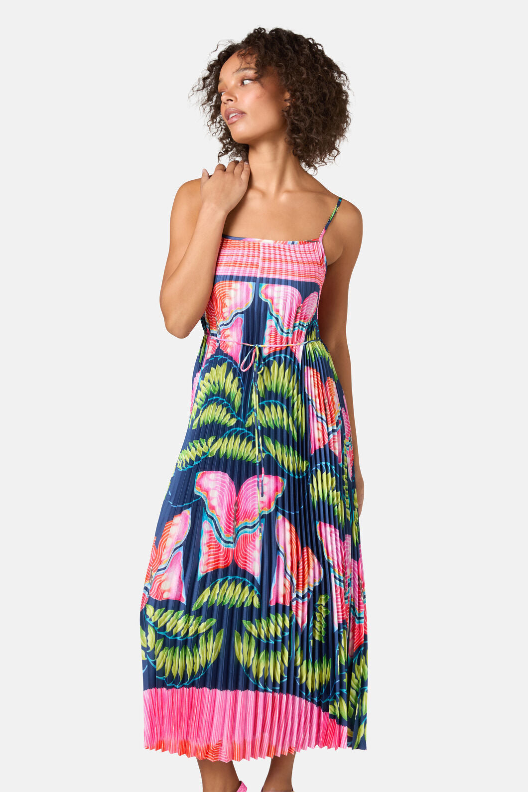 Gorman - In Secret Print Pleated Dress - print