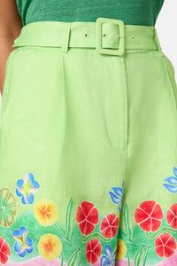 Gorman - Botanica Linen Print Shorts - print
