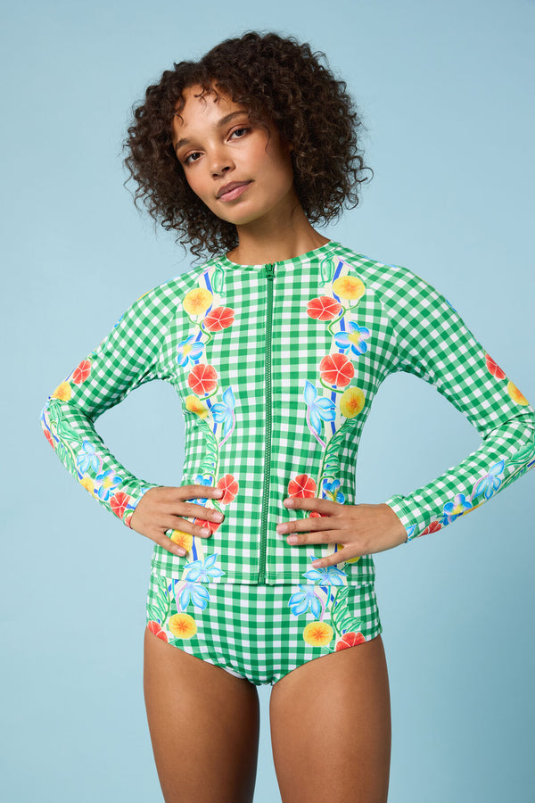 Gorman - Botanica Print Rashie - print