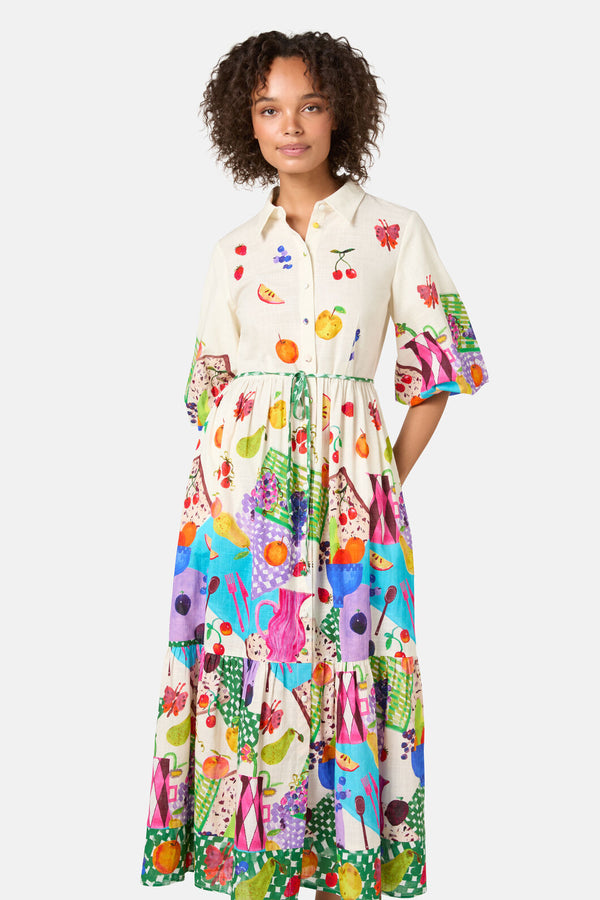 Gorman - Fruit Party Print Shirt Dress - print