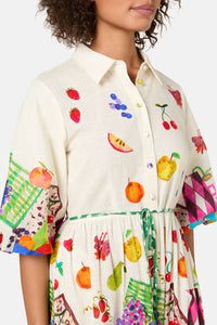 Gorman - Fruit Party Print Shirt Dress - print