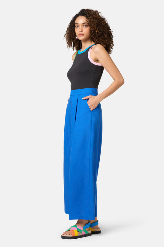 Gorman - Electric Wide Leg Pant - blue