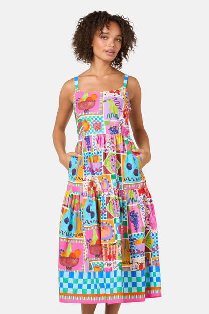Gorman - Fruit Party Print Long Dress - print