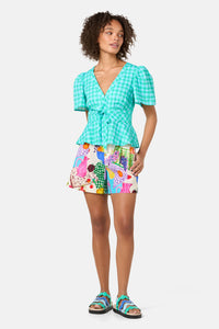 Gorman - Sunny Cotton Check Top - check