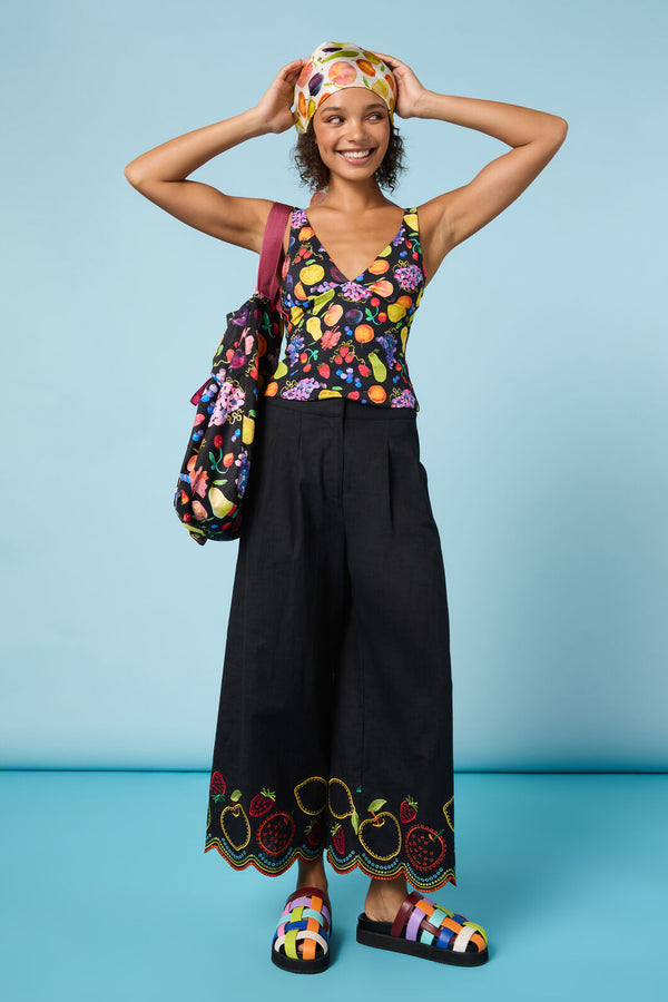 Gorman - Fruity Anglaise Emb Culotte - black