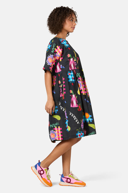 Gorman - Fruit Party Print Sadie Dress - print