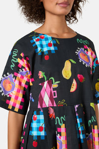 Gorman - Fruit Party Print Sadie Dress - print