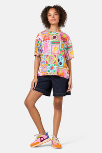 Gorman - Fruit Party Print OversizedTee - print