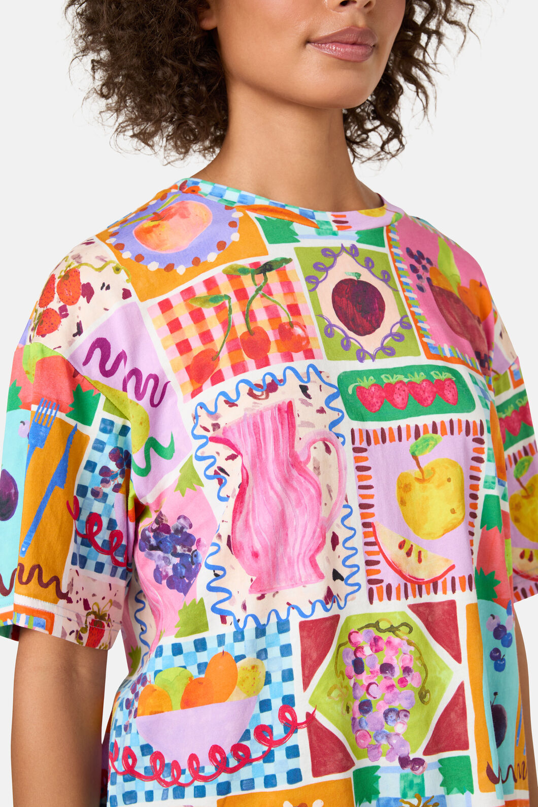 Gorman - Fruit Party Print OversizedTee - print
