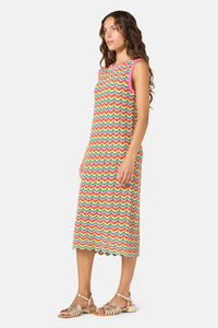 Gorman - Squiggle Knit Dress - multi