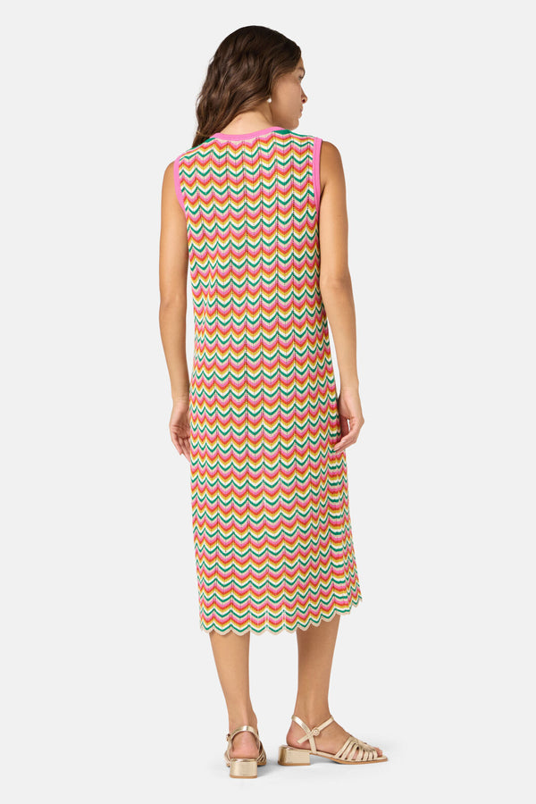 Gorman - Squiggle Knit Dress - multi