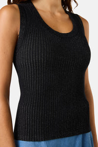 Gorman - Allegra Cotton Knit Tank - black