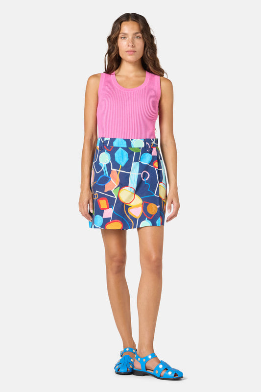 Gorman - Line And Dandy Mini Skort - print