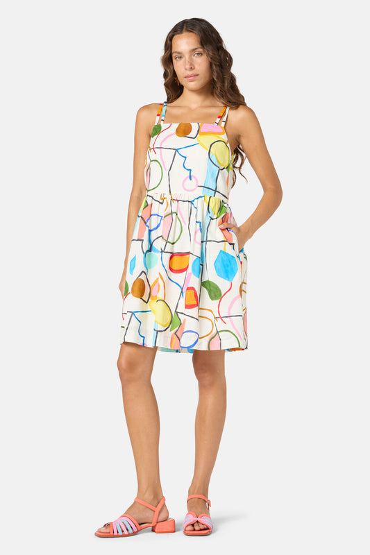 Gorman - Line And Dandy Print Dress - print