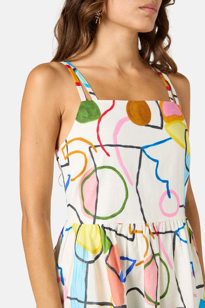 Gorman - Line And Dandy Print Dress - print
