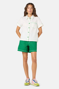 Gorman - Twist And Stitch Shirt - white