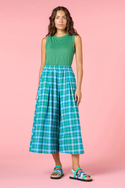 Gorman - Plaid Play Check Skort - check