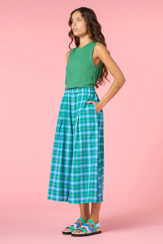 Gorman - Plaid Play Check Skort - check