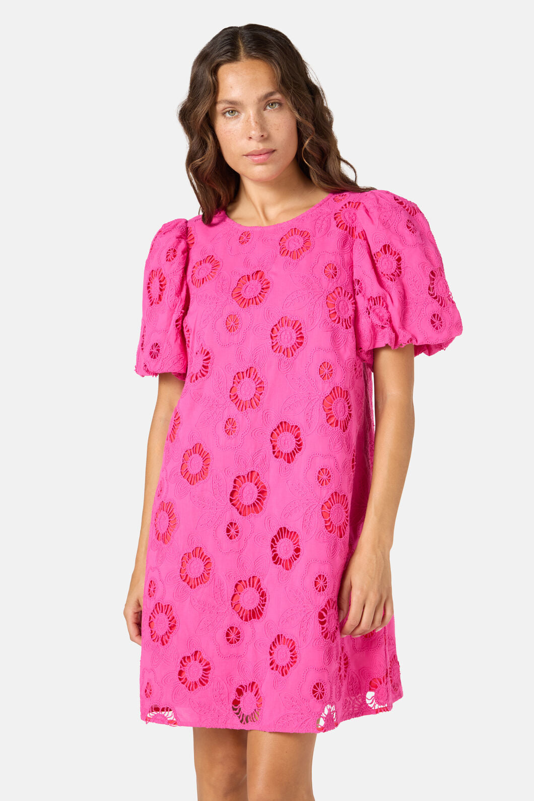 Gorman - Peek A Bloom Shift Dress - pink