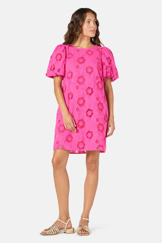 Gorman - Peek A Bloom Shift Dress - pink