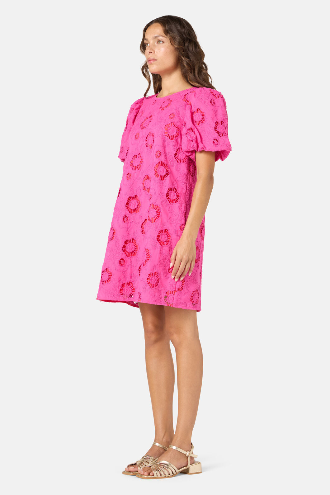 Gorman - Peek A Bloom Shift Dress - pink
