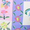 Stencil Print Garden One Piece