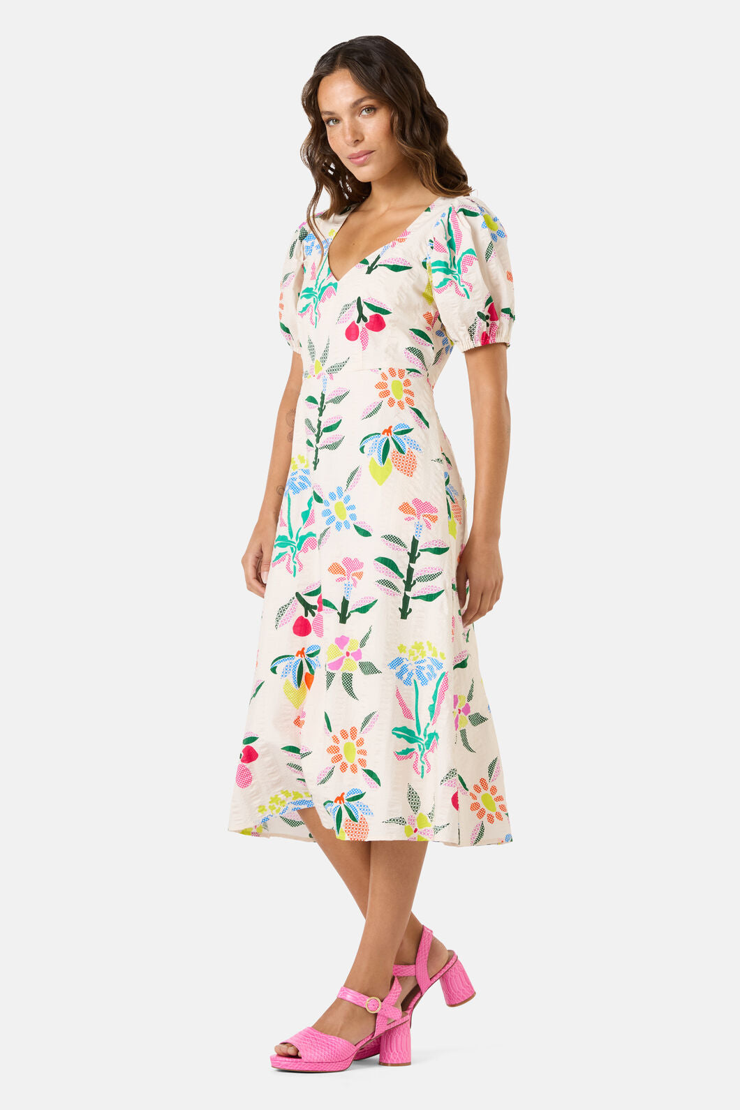 Gorman - Stencil Garden Midi Dress - print