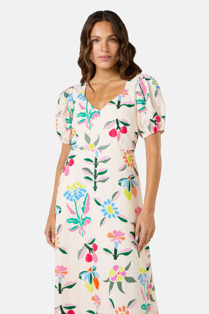 Gorman - Stencil Garden Midi Dress - print