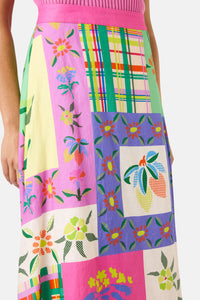 Gorman - Stencil Garden Print Skirt - print