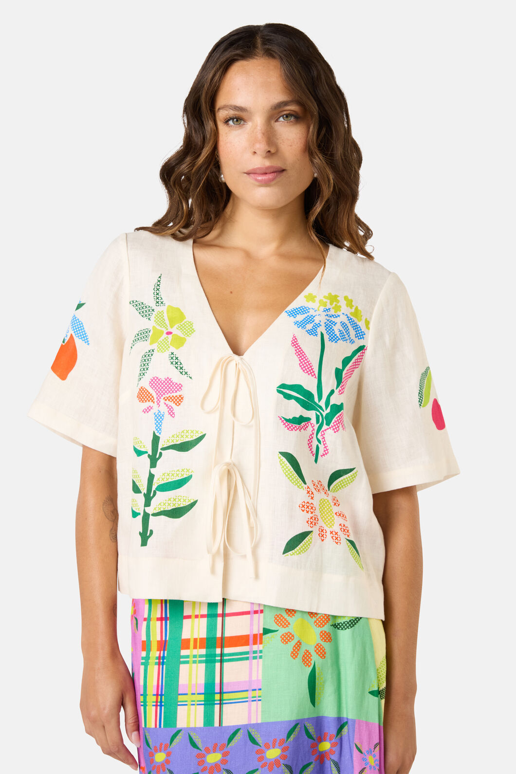 Gorman - Stencil Garden Print Shirt - print