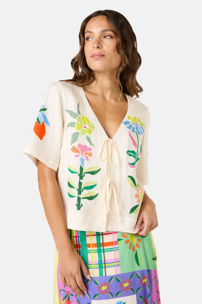 Gorman - Stencil Garden Print Shirt - print