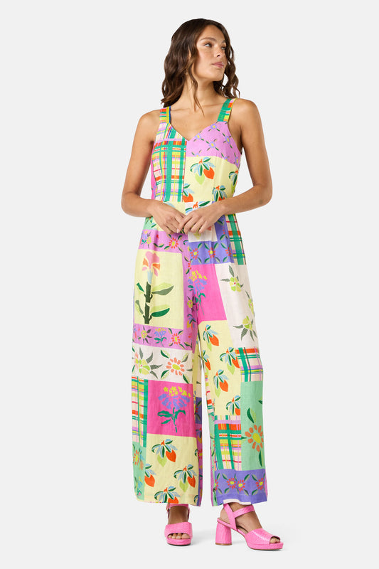 Gorman - Stencil Garden Print Pantsuit - print