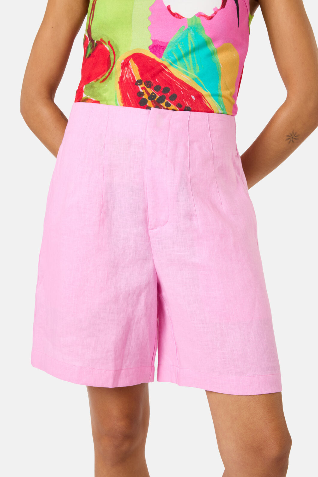 Gorman - Peyton Linen Short - pink
