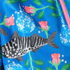 Gone Fishing Print Raincoat