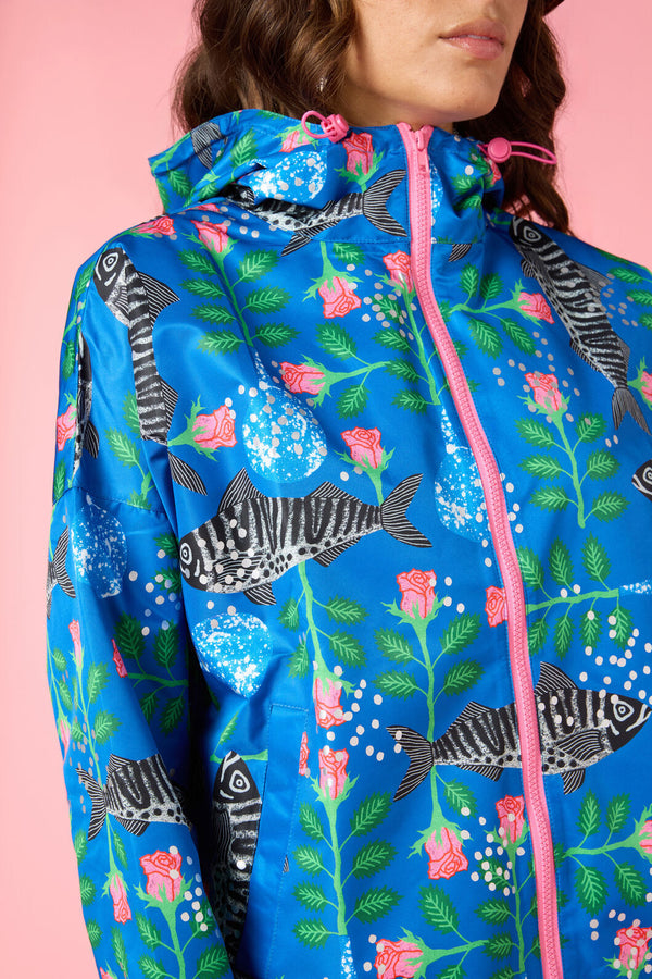 Gorman - Gone Fishing Print Raincoat - print
